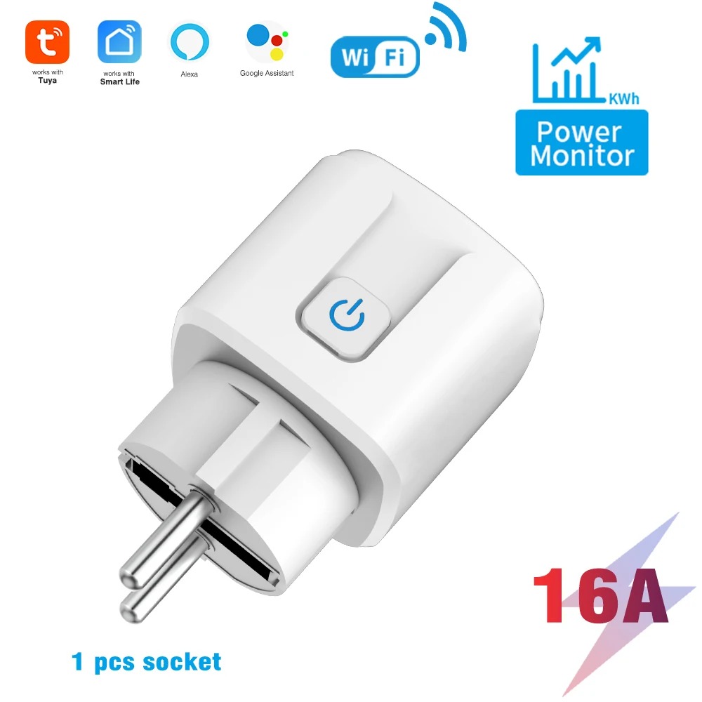 Digit Shop WiFi Smart Plug 16A with voice control